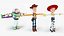 Woody Buzz Jessie TOY STORY Bundle