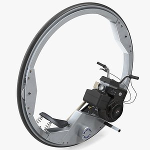 McLean Monocycle Rigged for Maya