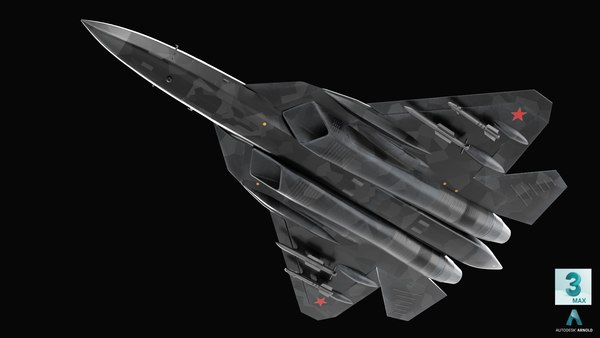 3D sukhoi - pbr su57 - TurboSquid 1403080