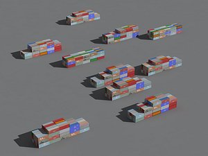 container lo 3D model
