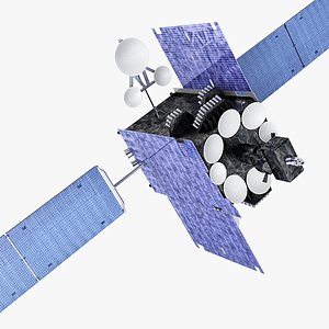 satellite inmarsal 5 3D model