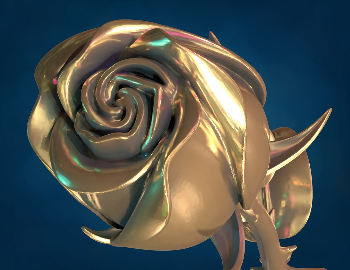 3D Rose Flower model - TurboSquid 2147702