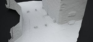 THE COBBLESTONE ALLEY 2022 RAW 3D model