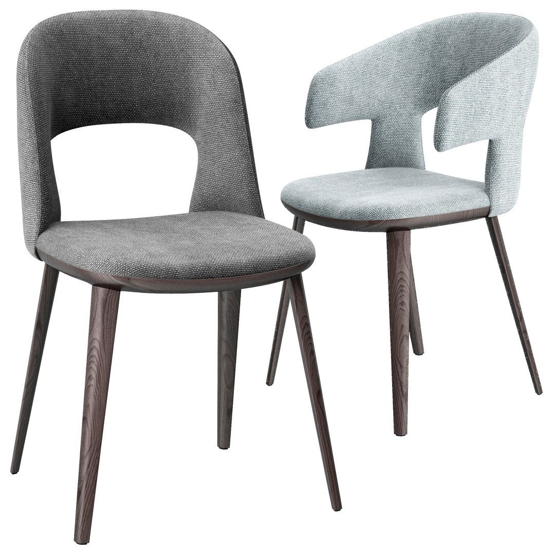 Bross path chairs model - TurboSquid 1190612