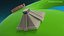Low Poly Cartoon Ancient Landmarks Collection