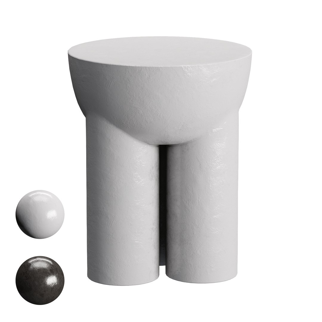 Ronda Side Table 3D Model - TurboSquid 1924964