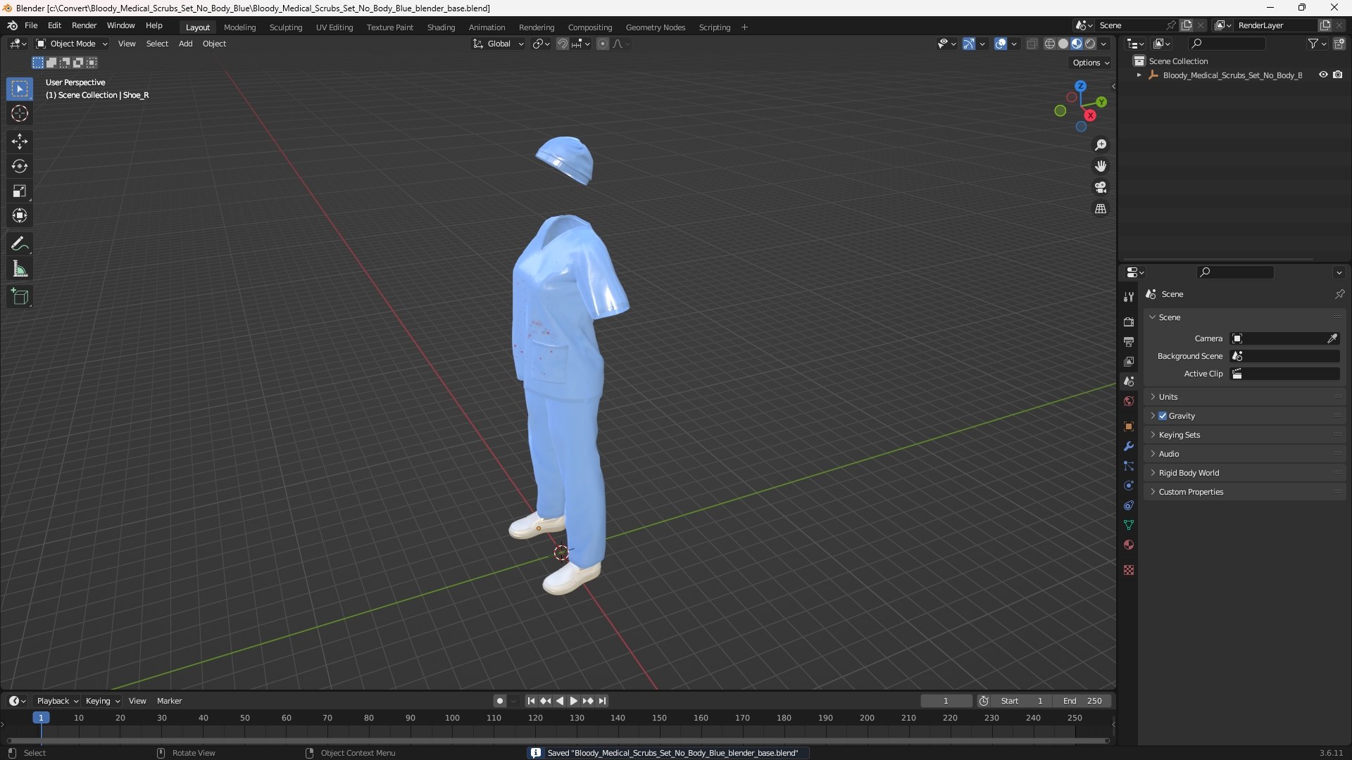 3D model Bloody Medical Scrubs Set No Body Blue https://p.turbosquid.com/ts-thumb/cm/xFtK5b/9v/bloody_medical_scrubs_set_no_body_blue_1001/jpg/1756449710/1920x1080/fit_q87/59e1ed2b15c447474db05f4a0aed16f413c39239/bloody_medical_scrubs_set_no_body_blue_1001.jpg