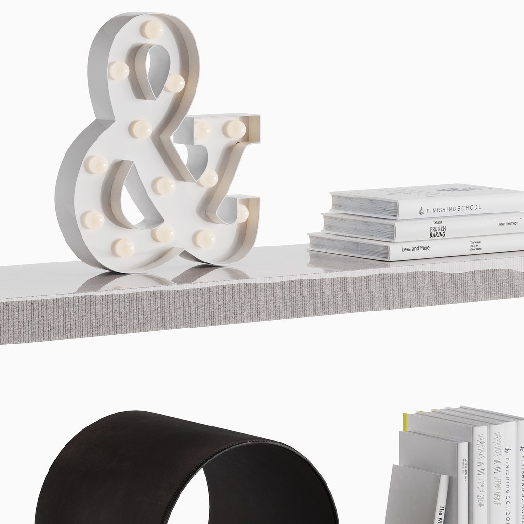 Cierre Imbottiti Bookcase 3D Model - TurboSquid 1772004