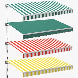 3D Awning Collection model