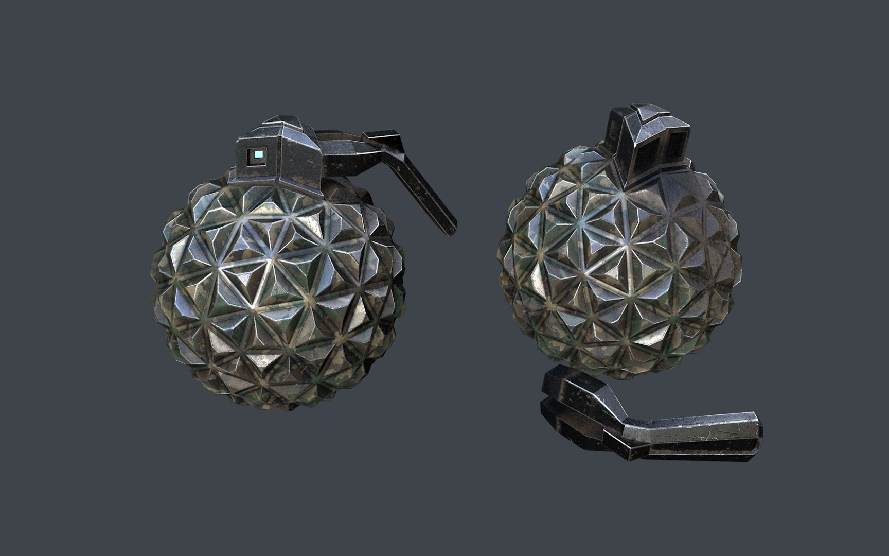 3D hand grenade https://p.turbosquid.com/ts-thumb/cn/A6sdZw/LpGAtNh7/bomblow/jpg/1568385353/1920x1080/fit_q87/0c0bd26eae82e31ec6b0699417917e82c5c6c4ff/bomblow.jpg