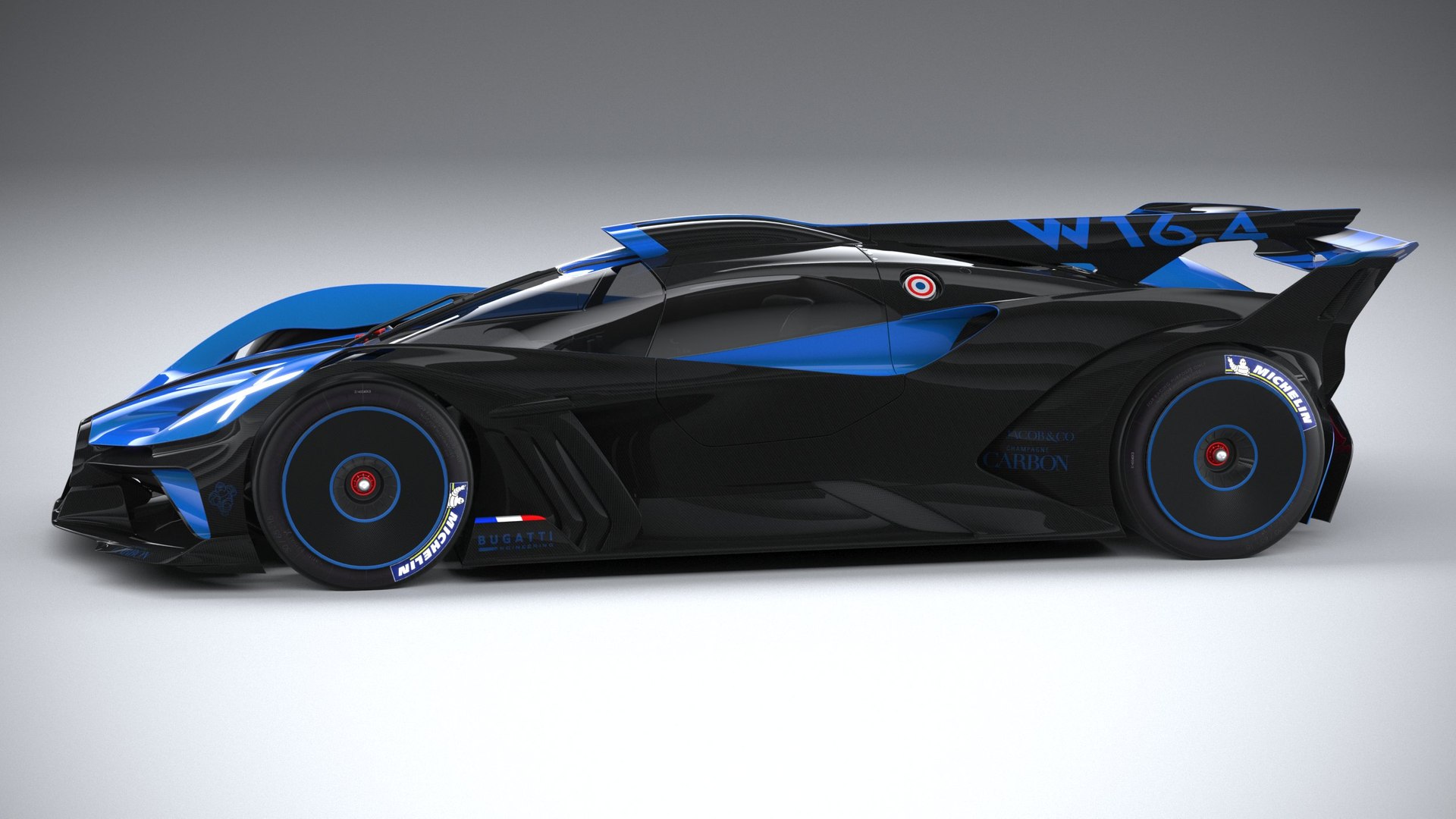 Bugatti bolide concept 3D - TurboSquid 1692625