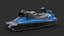 3D model Water Craft Jet boat