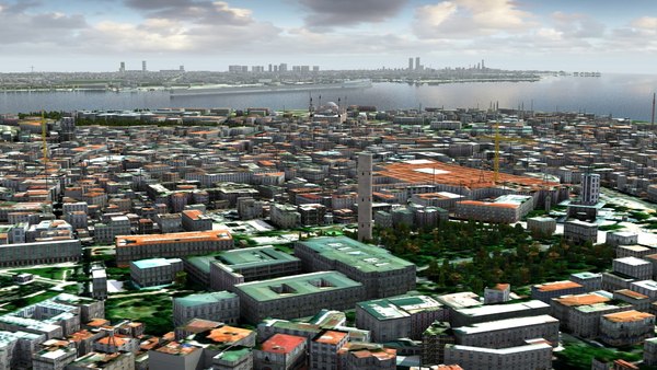 modelo 3d Estambul ciudad Turkiye - TurboSquid 2224083