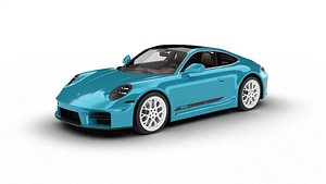 3D Porsche 911 Carrera T Formosa 2026 3d model