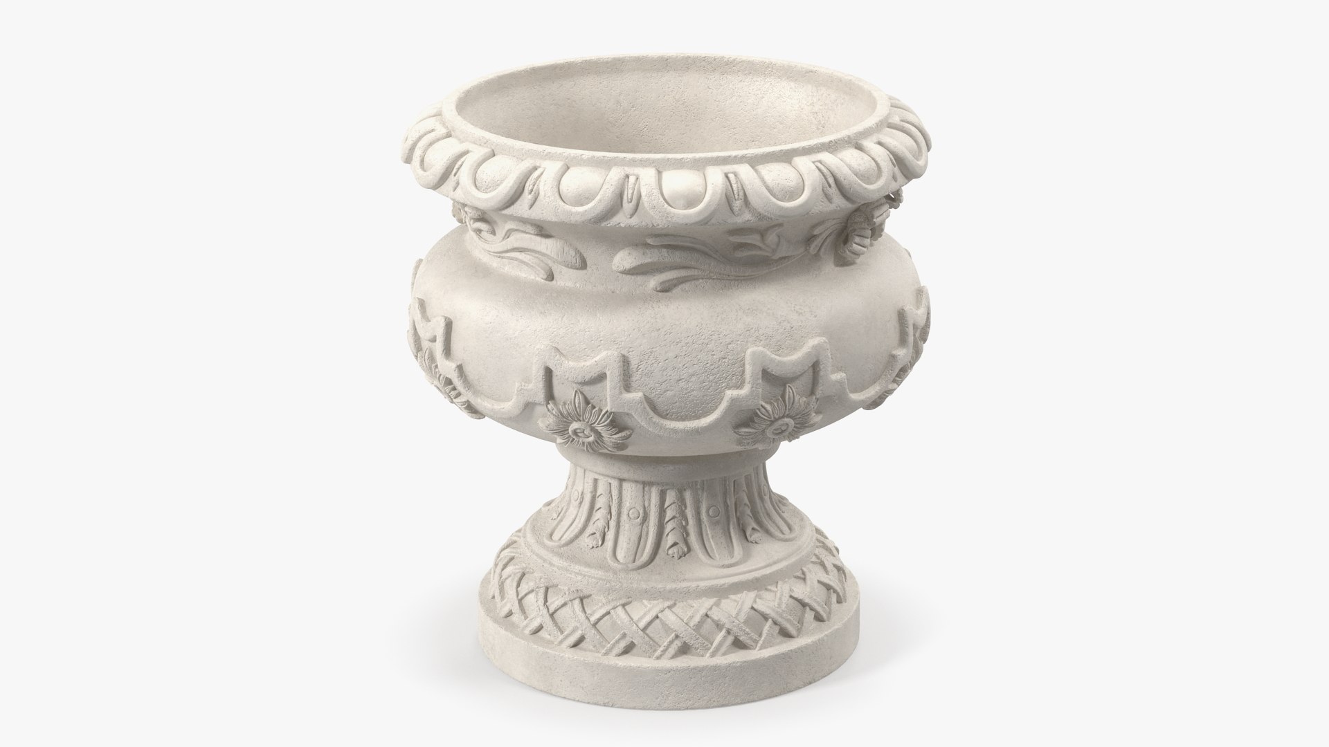 Provence Planter Urn h45 3D model preview
