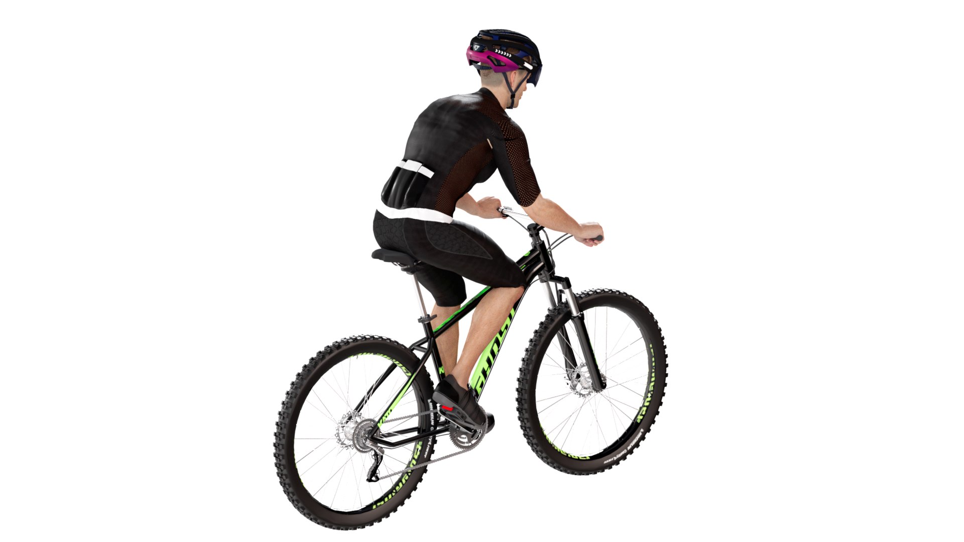 Bicycle Rider Model - TurboSquid 2289851