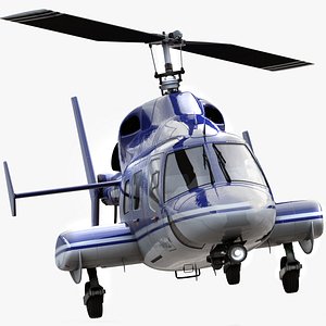 Bell 222 Blue