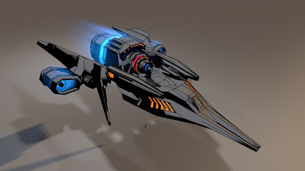 modelo 3d Nave espacial de ciencia ficción - TurboSquid 2116050