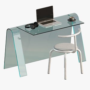 Glas Italia Folio Desk