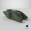 Tank MK 4 Mâle Vert