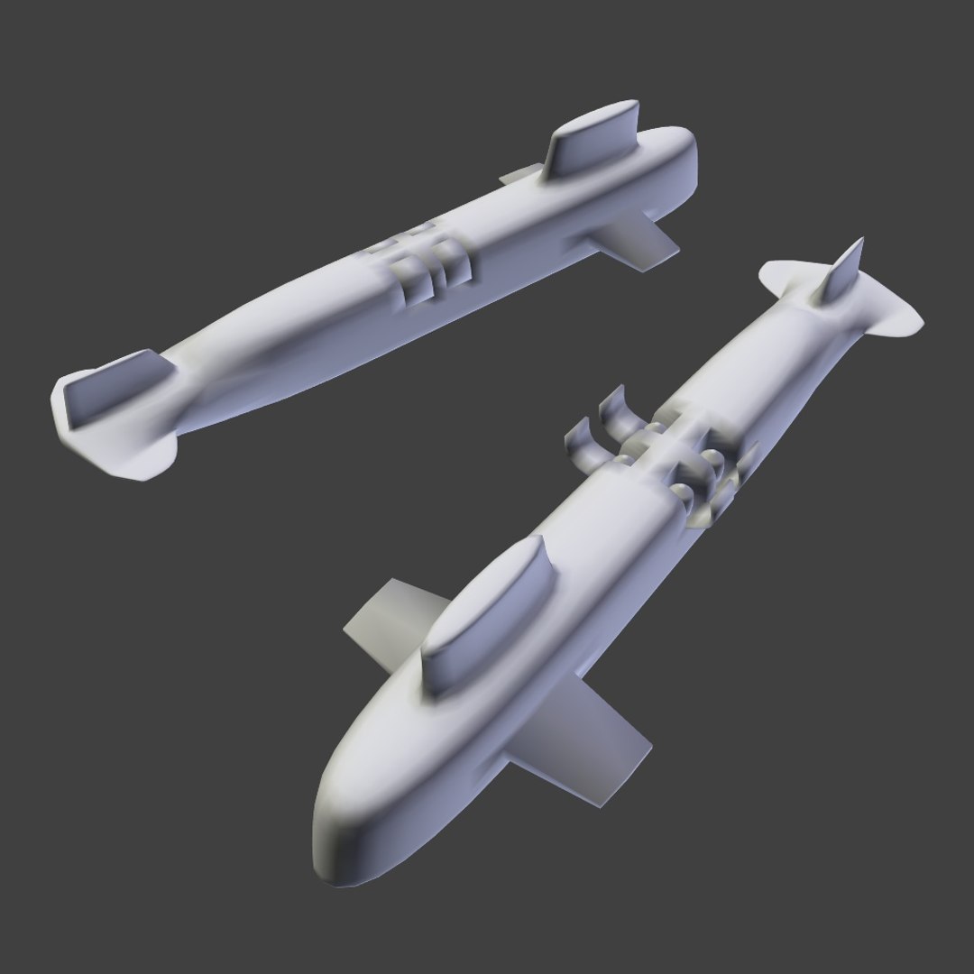 3d toy sub model