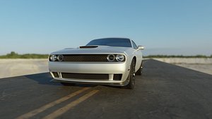 Dodge Challenger Hellcat 3D model