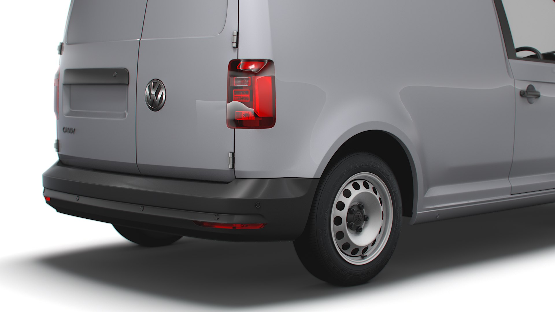 Volkswagen Caddy Uk-spec Startline 3D Model - TurboSquid 1642612