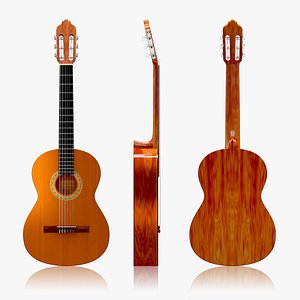 3d max classic guitar