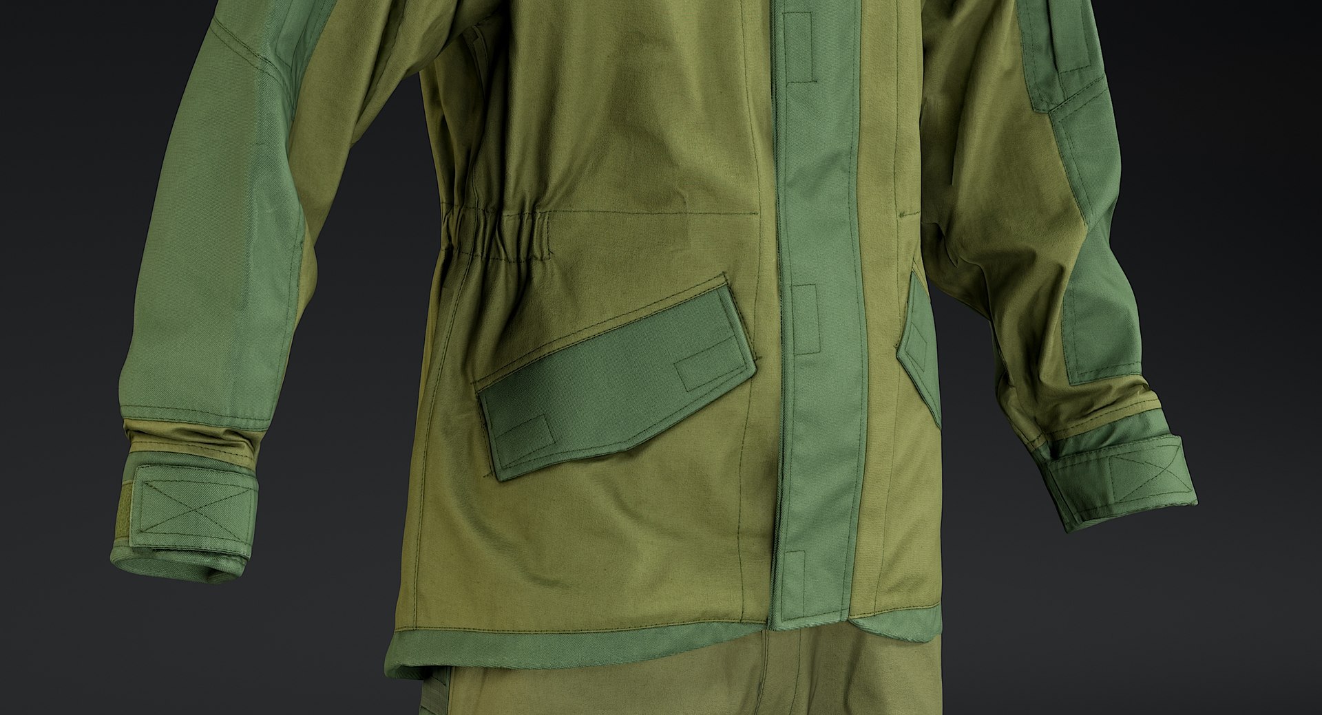 3D Model Realistic Hunting Uniform 2 - TurboSquid 1440200