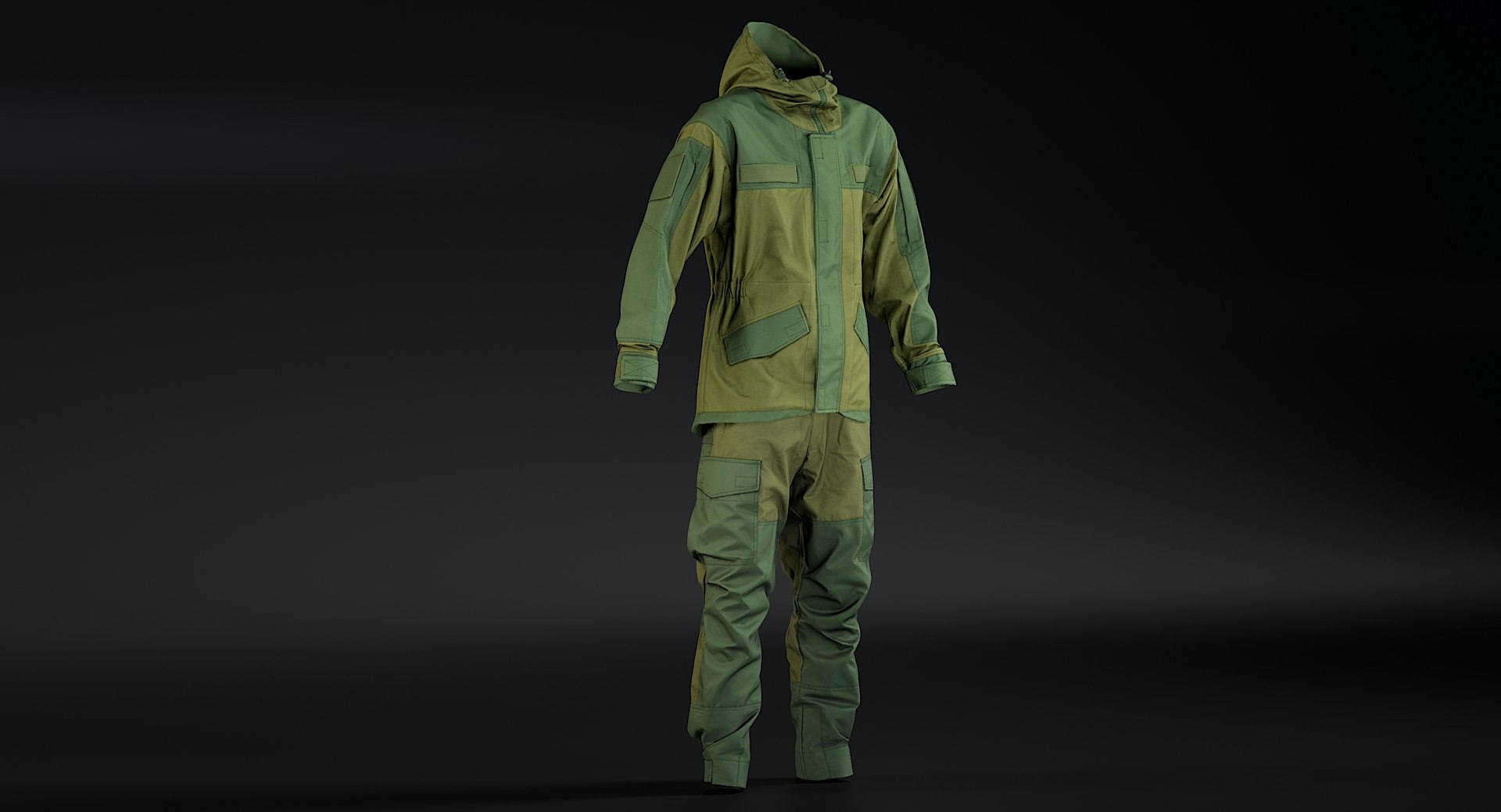 3D Model Realistic Hunting Uniform 2 - TurboSquid 1440200