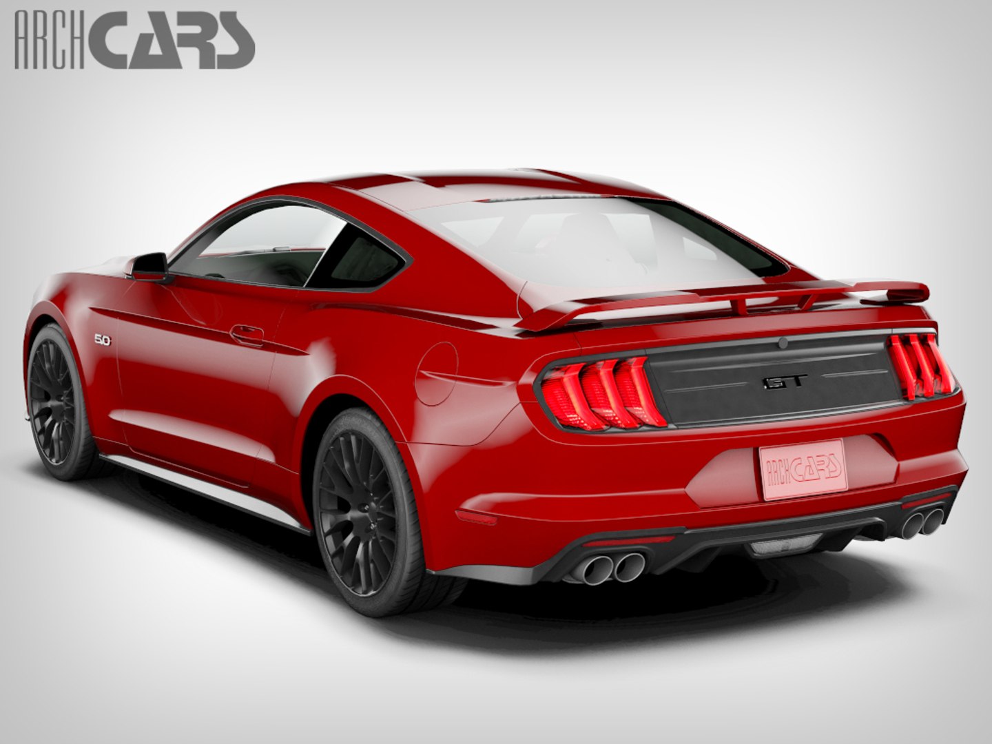 Mustang Gt 3D Model - TurboSquid 1288762