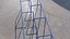 3D model Calisthenics Labyrinth Bars 01 Blue