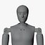 Maniquí masculino de prueba de choque