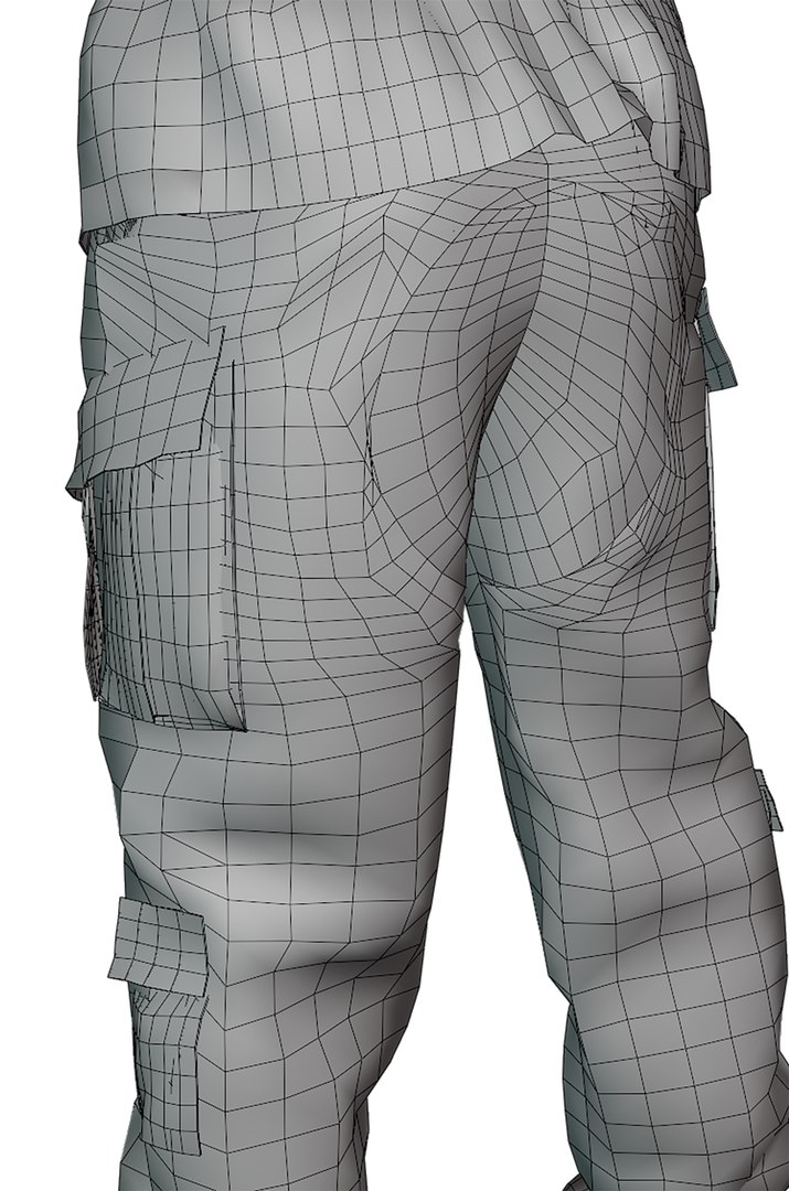 Us Soldier ACU 3D Model - TurboSquid 1962310
