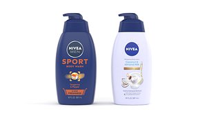 3D Nivea Body Lotion model