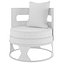 Silla decorativa Homary-Walnut Silla decorativa tapizada moderna Silla decorativa con patas de acero inoxidable