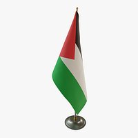 Table Flag Palestine