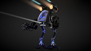 Robot 03 with Cockpit