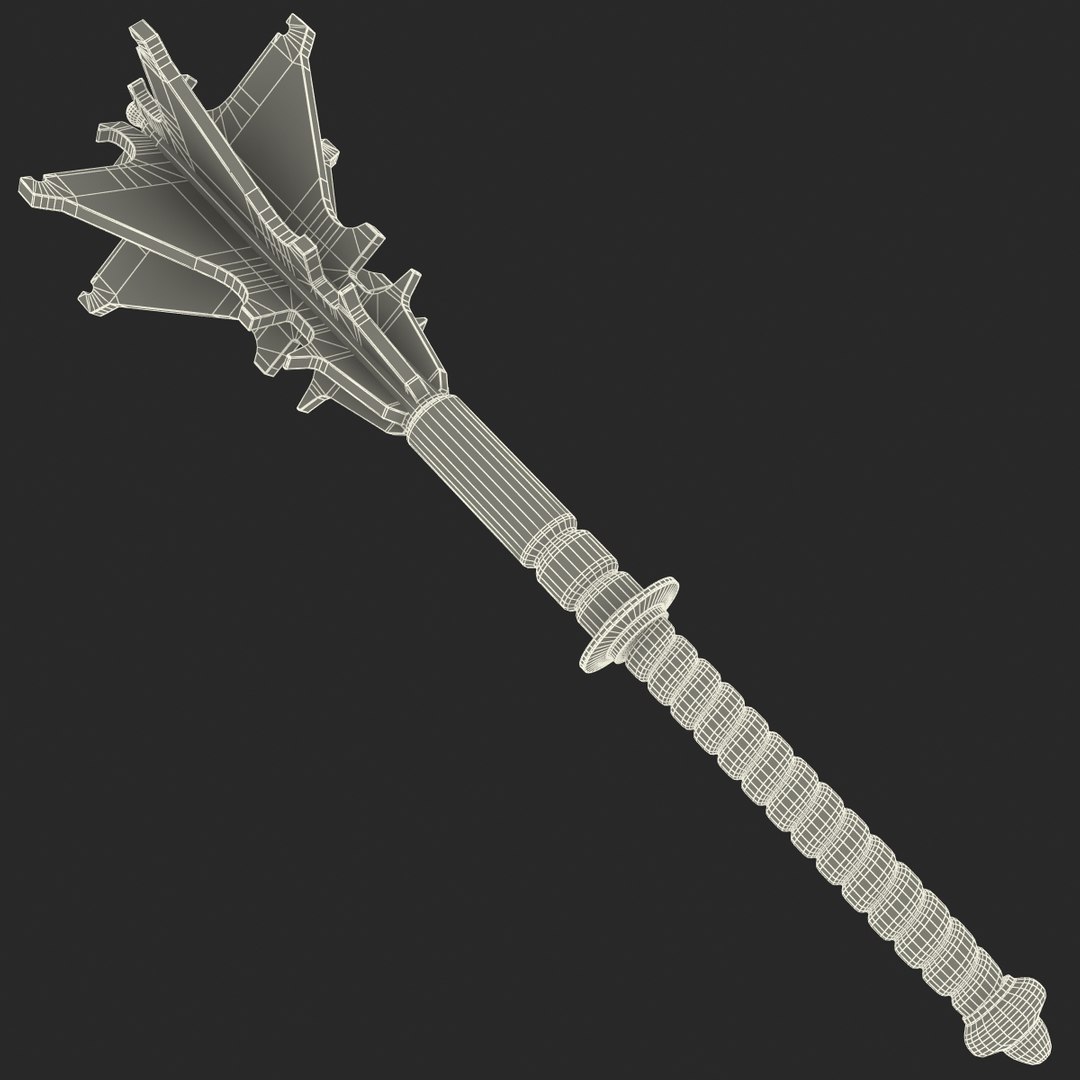 Medieval Mace 3ds