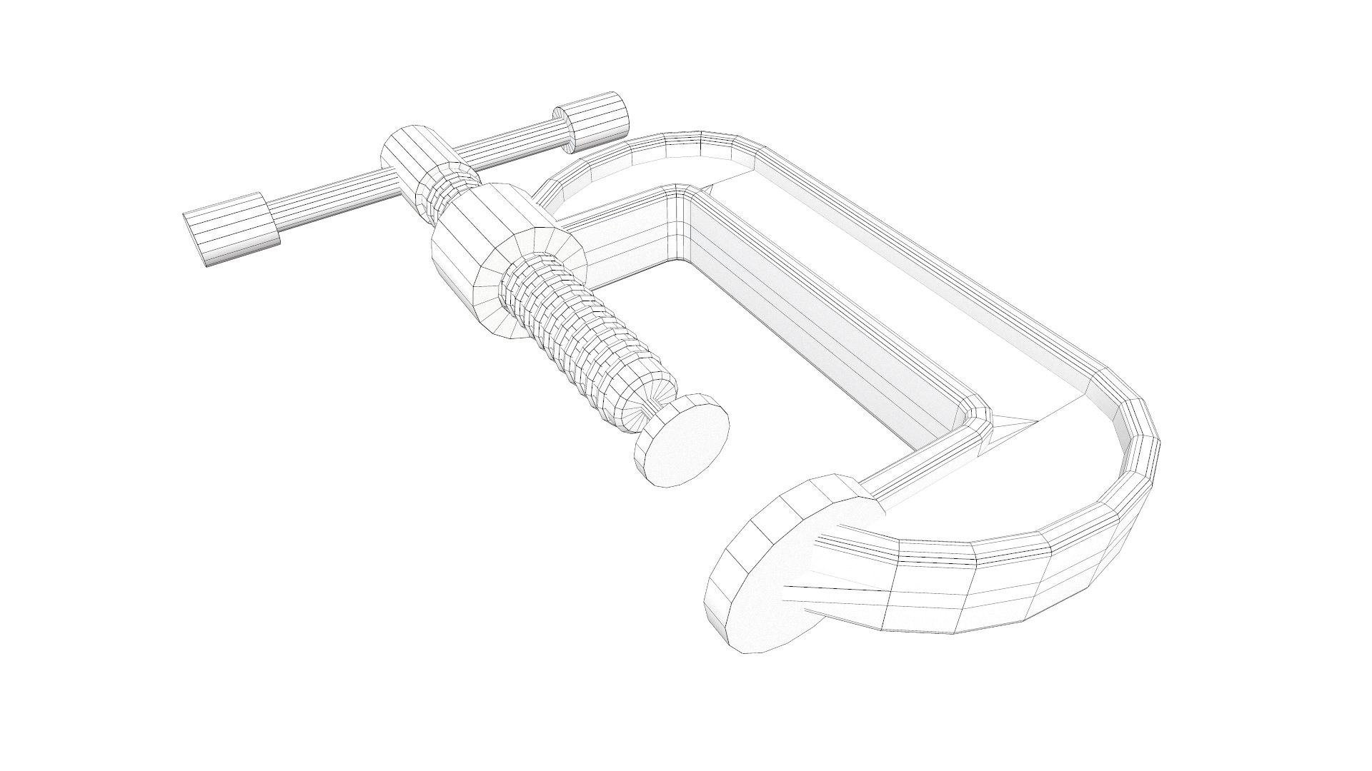 Clamp 3D Model TurboSquid 2172797