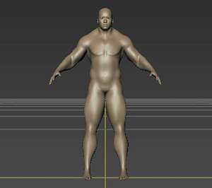 character 3D model