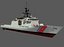 USCGC MUNRO - LEGEND CLASS US CUTTER-COAST GUARD 3D model