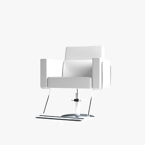 3D Barber Chair LIM 1 model