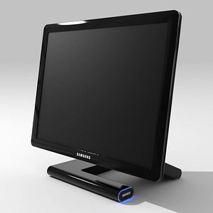 3d monitor model