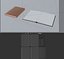3D Hardcover Notebook Journal book Two 3D models Open and closed book models included