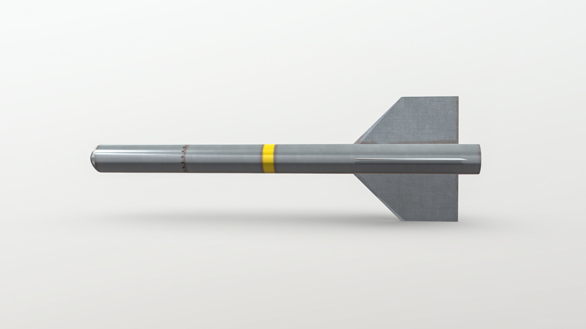 Air to Air Missile Low-poly 3D model https://p.turbosquid.com/ts-thumb/co/hsI8vw/3P/newmissile4/png/1633594607/1920x1080/fit_q87/92c839c7a1e0714933e471e7552e49842102ab0b/newmissile4.jpg