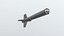 Air to Air Missile Low-poly
