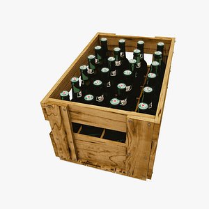 maya wood beer crate