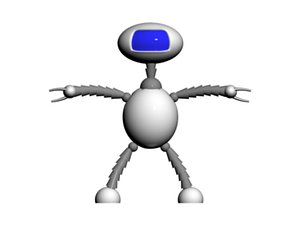 cool robot 3d model