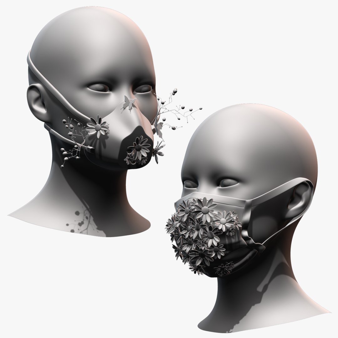 3D Mask Constructor Kitbash Vol 03 Model - TurboSquid 1854993